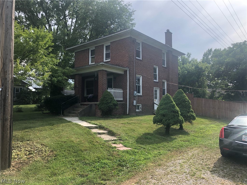 3-bed, 1-bath brick home being sold AS-IS. Full basement, oversized garage.