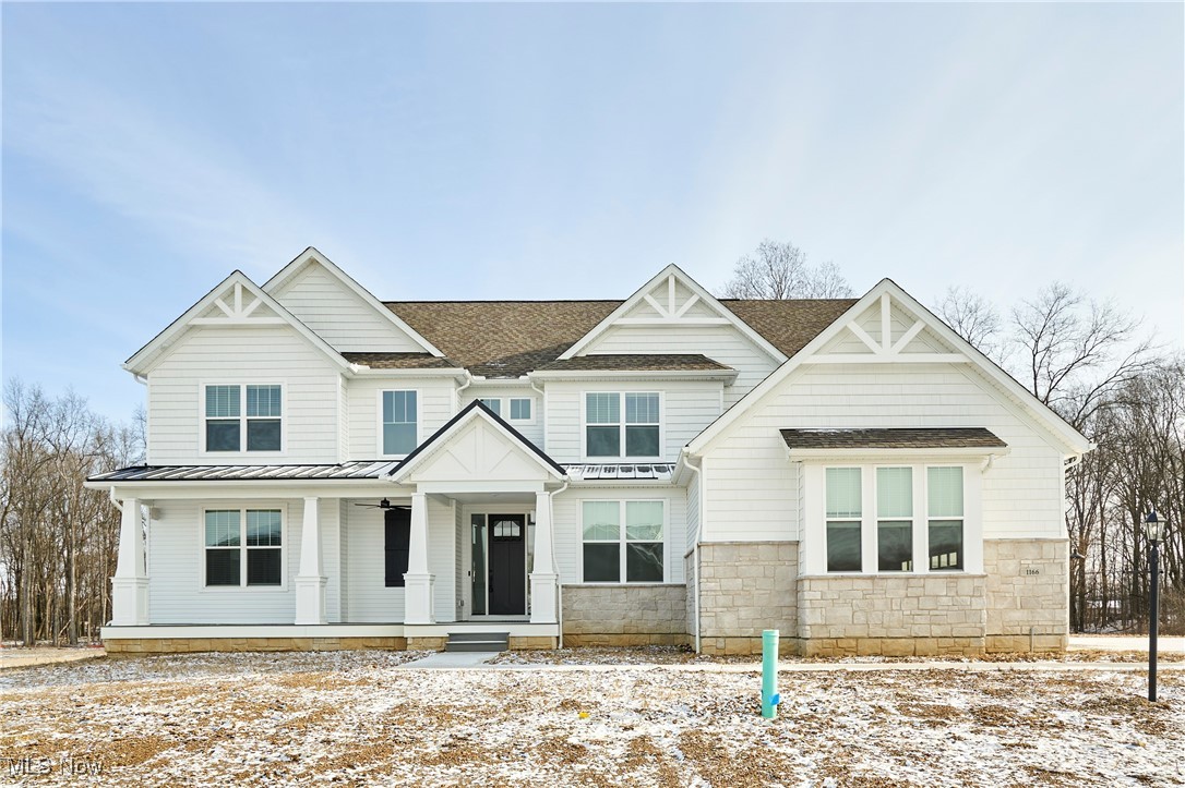 Don’t miss this incredible, never-lived-in new build offering 5 bedrooms, 7 bathrooms, and nearly 5,500 sq ft, tucked away on a peaceful cul-de-sac with water views in Highland LSD. This home is loaded with high-end upgrades rarely found in new construction, including a $42,000 2-level partially covered deck by Klassic Decks with lighting & steps to the yard, 4-car garage w epoxy floors, extra-wide driveway & a premium 1.33-acre cul-de-sac lot w wooded views. Additional upgrades incl. walk-in closets in every bedroom, exterior downlighting, a metal hip roof, extended primary BR w 2nd walk-in closet, laundry rooms on both the main & 2nd floors & extra recessed lighting thruout. Inside, a grand foyer w sweeping ceilings sets the tone, leading to a dramatic 2 story great room w a floor-to-ceiling stone FP & a stunning wall of windows. The gorgeous kitchen is equipped w upgraded KitchenAid range and dishwasher, under-cabinet lighting, large quartz center island, an enormous walk-in butler’s pantry w pocket doors & spacious dinette w sliding door to the 2-level deck-perfect for entertaining. The main level also feat. a guest suite w en-suite full bath & walk-in closet, planning center, large laundry w deck access, 2 half baths, mudroom & coat closet. Upstairs, the primary suite offers beautiful water views, two separate walk-in closets, a spa-like en-suite bath w soaking tub, split quartz-topped vanities, tiled shower w frameless glass enclosure & linen closet. A 3rd BR incl. its own en-suite bath, while BRs 4 & 5 share a Jack-and-Jill bath. A spacious bonus room provides ideal flex space for a teen suite, office, or additional living area. Convenient additional 2nd flr laundry. The finished lower level feat. 2 large recreation rooms, a full guest suite w possible 6th BR w full bath & oversized egress windows. Located in Highland LSD, this exceptional home offers luxury, space & upgrades without the wait. Be the first to call this incredible new build home this spring.