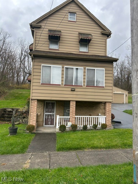 Look no more. Great for developers, investors or homeowners. Unique opportunity. This property is special.  Move in ready single-family home bundled with multiple vacant, utility-accessible lots totaling 1.309 acres.  Home features 2-3 beds, enclosed porch, living room, family room, eat-in kitchen w/appliances, 2 full baths, basement w/bath rough-in, turnaround driveway, two-car garage with automatic opener, there is also a shed.  Ideal for new construction, expansion, investment, or land banking.  Live in the home now and build later. Ideal for owner-occupant who want privacy and land, or investors looking for multiple-parcel upside.  Property has been very well maintained.
Surrounding lots are well manicured and sold with the property.