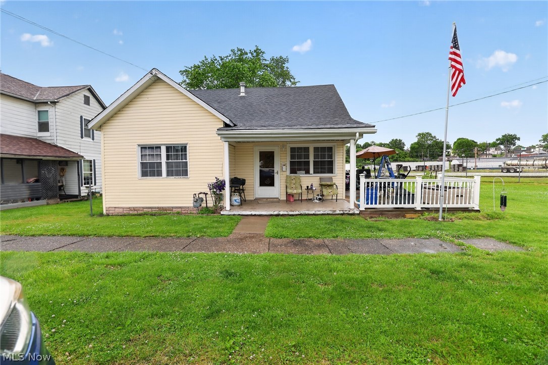 Move-in ready and full of potential, this well-kept home features spacious living areas, a large kitchen, updated bath, covered front porch, side deck, storage shed, and a generous yard. Conveniently located near local amenities, this property offers an affordable opportunity for first-time buyers, downsizers, or anyone looking for a place to call home. Immediate occupancy may be available. Don't miss a chance to make it yours. Schedule your showing today!