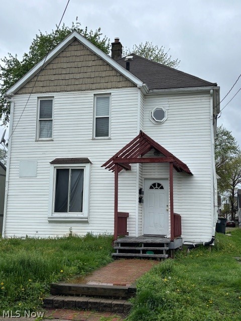 HIGH DEMAND LOCATION! Just steps from the University of Akron. This fully occupied, turnkey, two-unit home collects $1100/mo per unit and all utilities.  Each unit has 3 bedrooms, 1 bath and has its own in unit laundry. All mechanicals have been redone. Water heater and carpeting replaced in 2023. First floor unit has added luxury vinyl in the kitchen and bath in 2023. Large parking area behind the building.
