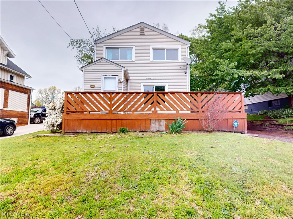 Welcome to 1801 Malasia Rd! This spacious 3 bedroom, 1 bath home offers a blend of character, functionality, and recent improvements at an affordable price. Enjoy a large front deck perfect for relaxing or entertaining, plus a private backyard complete with fire pit for gatherings year-round. Inside, you'll find an updated kitchen with newer microwave and faucet/sink, generous living spaces, and fresh flooring updates including new living room flooring and new carpet in the back bedroom, hallway, and den. The basement has been professionally waterproofed for added peace of mind. Appliances including washer and dryer stay, making this move-in ready home an excellent opportunity for owner-occupants or investors alike. Seller is offering a 1-year home warranty for added confidence. Convenient Akron location near shopping, parks, schools, and highway access. Vacant and easy to show!