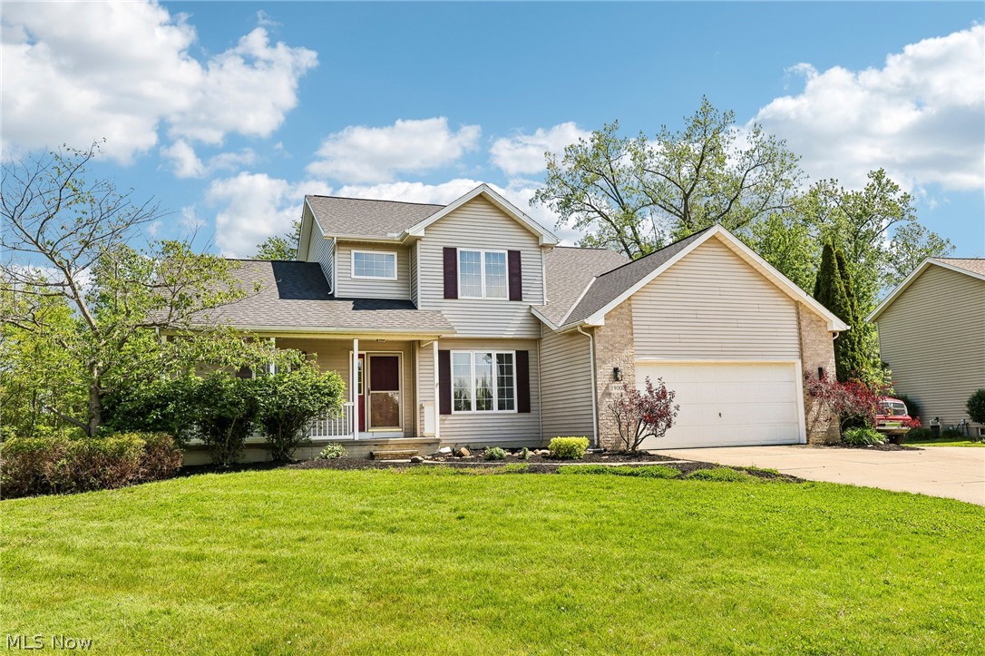 Welcome to 1900 Kirtstone Terrace in Painesville Township. An updated 4-bedroom, 2.5-bath home that blends space, style, and functionality. From the moment you arrive, the inviting front porch sets the tone for comfortable living, perfect for relaxing mornings or unwinding in the evening.

Inside, you'll find a bright and open layout highlighted by vaulted ceilings that create an airy, expansive feel. The home has been recently updated with new flooring and paint throughout, offering a fresh, modern touch throughout while maintaining a warm and welcoming atmosphere. The spacious kitchen and living areas flow seamlessly, making it ideal for both everyday living and entertaining.

First floor master suite on the main level, upstairs, three generously sized bedrooms, and 1 bedroom in the lower level that provides ample space for family, guests, or a home office setup. The finished basement adds valuable additional living space, perfect for a recreation room, media area, or fitness zone.

Step outside to the rear deck, an ideal spot for hosting gatherings, grilling, or enjoying quiet outdoor moments. A 2-car attached garage adds convenience and extra storage.

This move-in-ready home offers the perfect combination of updates, space, and comfort in a desirable Painesville location. Don't miss your opportunity to make it yours.