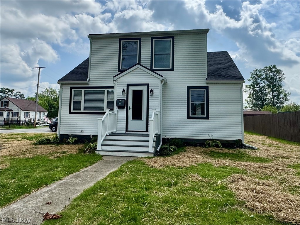 WOW, WOW, WOW! Welcome to 3706 Fargo Drive, where quality craftsmanship meets modern updates! Completely renovated from top to bottom, this stunning home offers approximately 1,500 square feet of beautifully finished living space that is sure to impress.
The main level features two spacious bedrooms, a beautifully updated full bathroom, and an inviting layout perfect for everyday living. Make your way upstairs by the gorgeous staircase accented with ceramic tile, and you'll fall in love with the bright, airy second level. This incredible space offers two oversized walk-in closets with custom built-in shelving, a flexible area that can serve as a third bedroom, home office, or bonus living space, and a second full bathroom featuring a walk-in shower. 
Five large windows flood the space with natural light and invite in a refreshing summer breeze.
No expense was spared in the renovation. Major improvements include a new roof, gutters, siding, windows, exterior doors, front porch w/Trex deck, plumbing, electrical, concrete driveway, hot water tank, grading, drainage, and landscaping. 
The gorgeous eat-in kitchen features all-new appliances, butcher block counters, and a custom built table with 4 brand new stools, with added storage space below. This home is complemented by stunning custom woodwork throughout, including cedar ceilings in both bathrooms, hardwood floors in the living room and main level bedrooms, and beautiful finishes crafted from oak, mahogany, poplar, and hemlock, creating warmth and timeless character.
Situated on a desirable corner lot in the Buckeye School District, the home also includes an attached carport that could easily be converted into an attached garage. 
Don't let the exterior fool you—this home is much larger than it appears and offers a unique floor plan that must be experienced in person.
This is truly a one-of-a-kind property. Schedule your private showing today before it's gone!