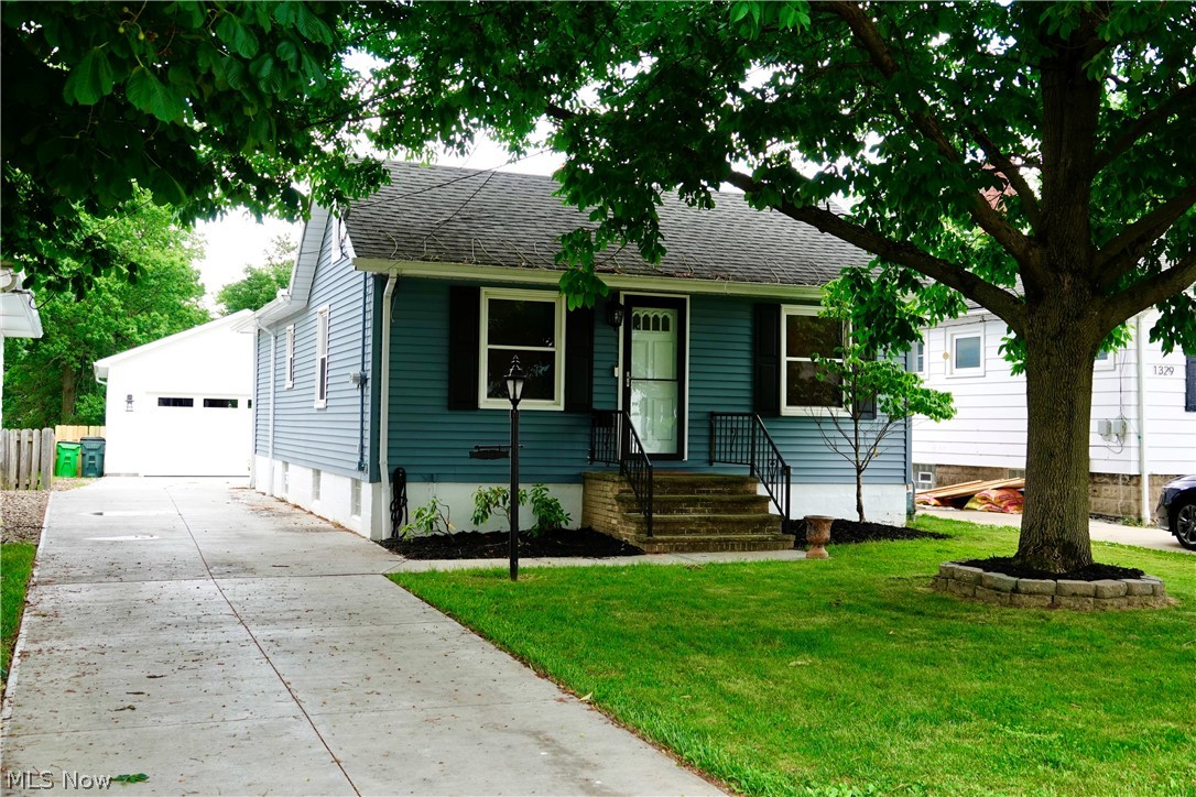 Come see this spacious remodeled ranch! Some features include: Exterior Paint (2021) HVAC (2023) Kitchen Appliances (2021) Washer and Dryer are staying. Above Ground Pool (2021) New 2 Car Garage (2023) Spacious eat in Kitchen. Unfinished basement. Updated Flooring + Full Bath. Show + Sell!