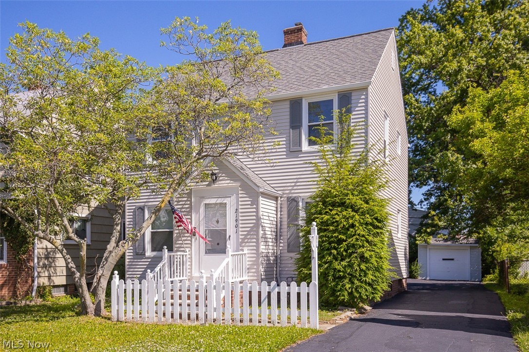 Recently updated Colonial offers classic charm in a desirable neighborhood. Short walk to Lake Erie and nearby parks. Enjoy outdoor living on the spacious deck and private back yard. Welcoming kitchen with all appliances included. 1/2 bath on first level with a formal dining room. Hardwood floors throughout and plenty of natural light. Above average condition on all major mechanics including roof.