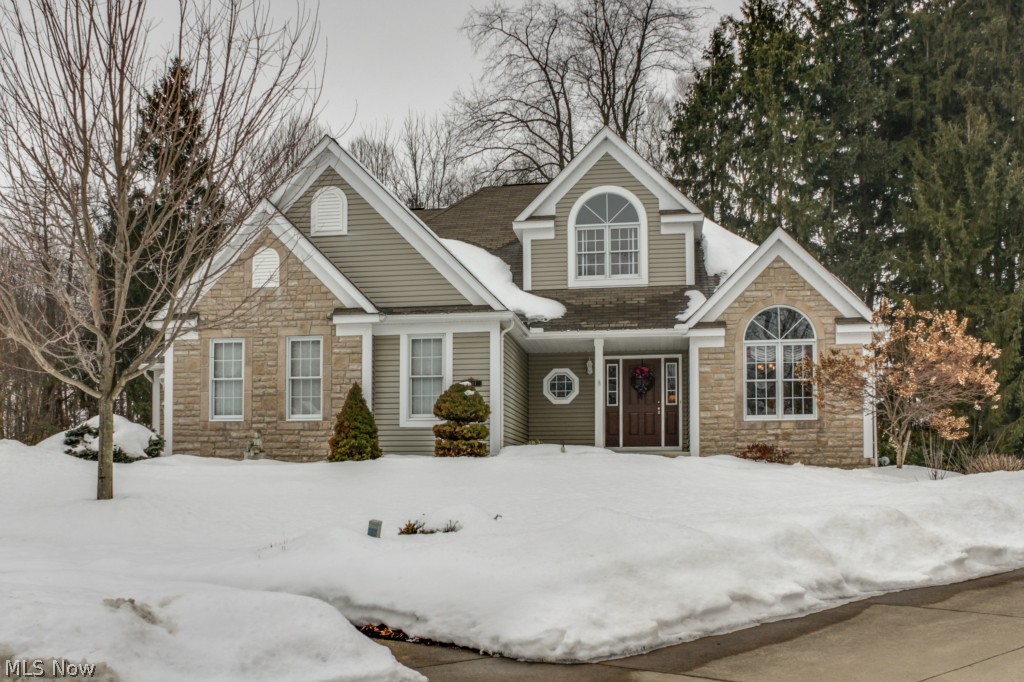 You will fall in love with this home!  This 4 bedroom, 2 full & 2 half bath beauty is situated on a wooded cul-de-sac lot in the Greentree Development!  
The gorgeous & spacious vaulted great room features a fabulous stone fireplace & lots of natural light.  An awesome eat-in kitchen offers plenty of cabinets, granite countertops, breakfast bar, 3 yr. young appliances, & sliders that lead to the deck.  The first floor master suite has a retreat like bath with double sink vanity, garden tub, walk in shower, make up vanity area & a walk in closet.  A convenient first floor laundry is an added bonus.  Upstairs you'll find 3 more bedrooms & a full bath.  The walk-out basement features 2 partially finished areas, a full applianced kitchen, a half bath that has been plumbed for a shower, a storage room & a workshop area. Sliders from the basement open to a lovely concrete patio.  A 3 car garage, amazing storage & a home warranty add to the appeal of this property.  

Note that this street