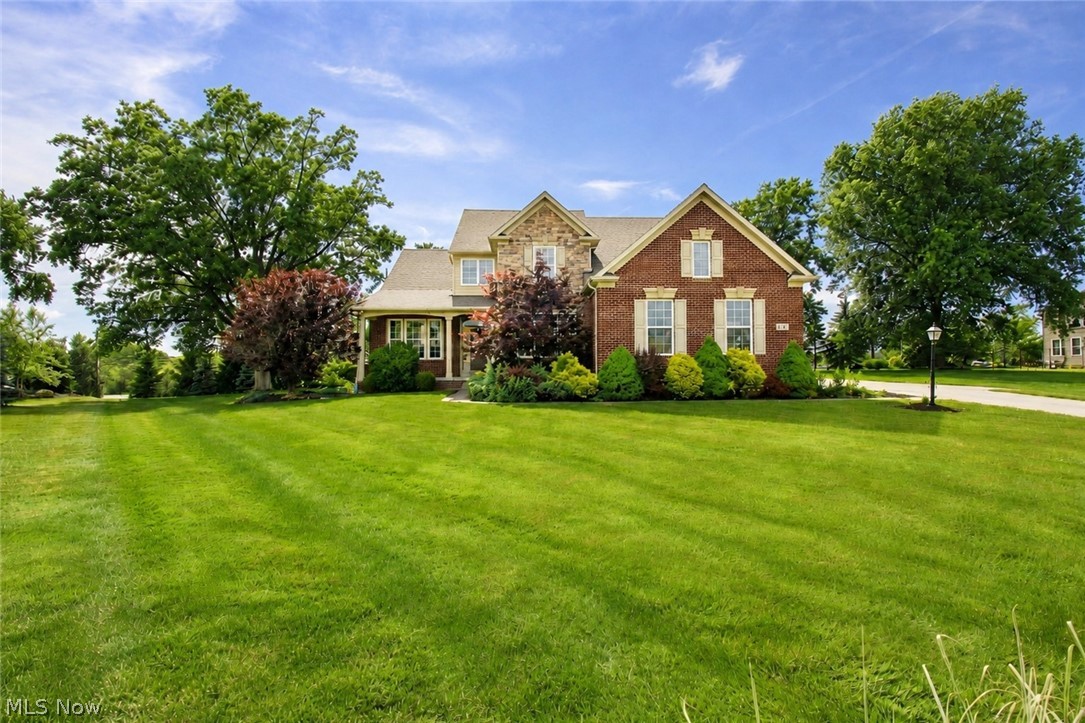 Beautifully maintained and move-in ready, this lovely home is set on a private cul-de-sac lot on nearly an acre in Yorkshire Estates. Fresh neutral paint and new carpet throughout create a clean, welcoming feel from the moment you enter. The two-story great room features a fireplace and opens easily to the eat-in kitchen with breakfast bar, creating a comfortable flow for gathering and entertaining. A formal dining room, private office, first-floor laundry, and powder room complete the main level. The first-floor primary suite offers a spacious bath with a soaking tub and separate shower, along with a nice walk-in closet. Upstairs, you’ll find three additional bedrooms, a full bath, and generous closet space throughout. The huge unfinished basement provides excellent storage and endless potential. Additional highlights include a 3-car attached heated garage and a private backyard with a stamped concrete patio, pergola, and a beautiful row of pine trees lining the back of the property. Located just down the street from Miller Elementary School and close to Aurora Farms, restaurants, golf courses, parks, and the top-rated Aurora school district.