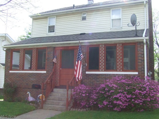Wonderful 4-5 bedroom Brick/Vinyl Colonial that has been in same family since 1963.  Complete with large, applianced kitchen, decorative fireplaced living room and formal dining room.  Possible 5th bedroom or family room or office on 1st floor with closet and door leading out to deck that is 20x18.  Upstairs has four bedrooms and large bathroom.  "Other" room is landing outside of bedrooms that is extra useable space.  The sun room refers to the enclosed front porch. Carport parking for 2 cars under deck, fenced backyard.  Walk-out basement with washer and dryer, one side partially finished.  Newer boiler, glass block, roof approx. 10 years.  Home Warranty.  See it today!