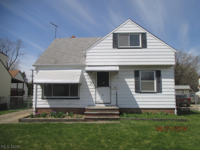 Charming and conveniently located 3 bedroom, 1 bath bungalow! Nice curb appeal. Polished hardwood floors in living room and dining room. Light and bright eat-in kitchen with sliding door to huge custom built wood deck in back yard. Ideal for summer entertaining! Basement has built-in cabinets in laundry area. 2-car detached garage. Large back yard with storage shed! Great place for a garden! All offers must be submitted with pre-approval letter or proof of funds.