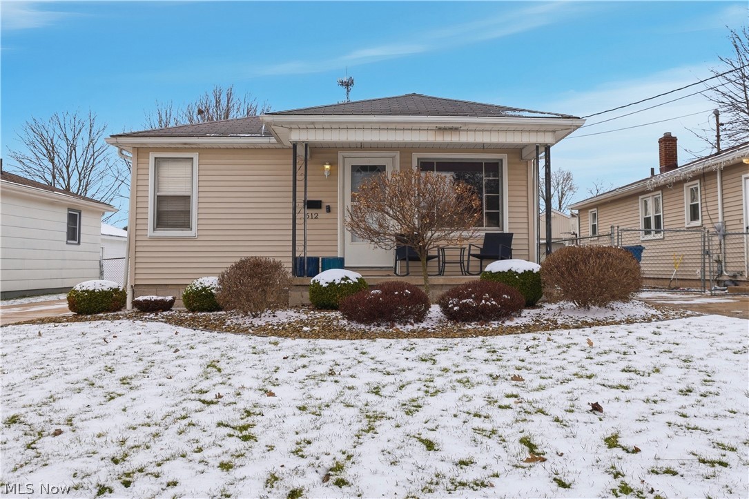 Welcome to 612 Maplewood! This move-in ready ranch that has been well-maintained, located in Struthers School District offering 3 bedrooms and 1 fully updated bathroom. This home provides a functional layout and comfortable living areas. 

The bathroom was completely renovated in July 2025, adding a fresh, modern touch. Additional updates include newer kitchen flooring, a newer concrete driveway, a newer garage door and garage opener. The partially finished basement offers additional flexible space for a recreation room, home office, or workout area.

Outside, enjoy the convenience of a covered front porch, great for the warmer days and nights. A detached one car garage and an easy-to-maintain yard. Conveniently located close to schools, shopping, restaurants and major highways. This home offers both comfort and accessibility. Don't delay, call and schedule your showing today!