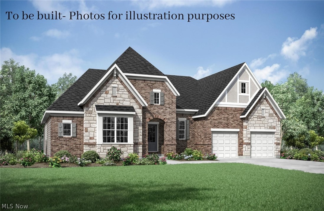 Drees Homes Lyndhurst Design. This home is to be built to customer specifications. Photo for illustration purposes.