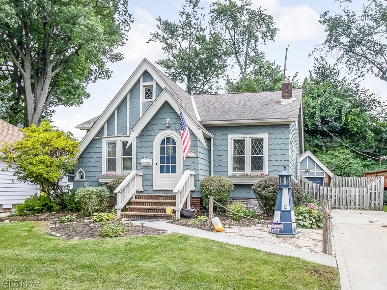 Character & charm are abundant in this well cared for home.  Features include hardwood floors,  crown molding and a beautiful fireplace that’s ready for the holiday decorations. This home has a newer HWT 2015, Pella windows, glass block windows, new garage roof & fresh exterior paint job that will set you apart from the rest of the block.  Basement is finished & features a bar and 2nd full bath.  The back yard is fully fenced & has a great stone & wood patio with easy to maintain landscaping!  All Appliances & 12-Month Home Warranty Included!