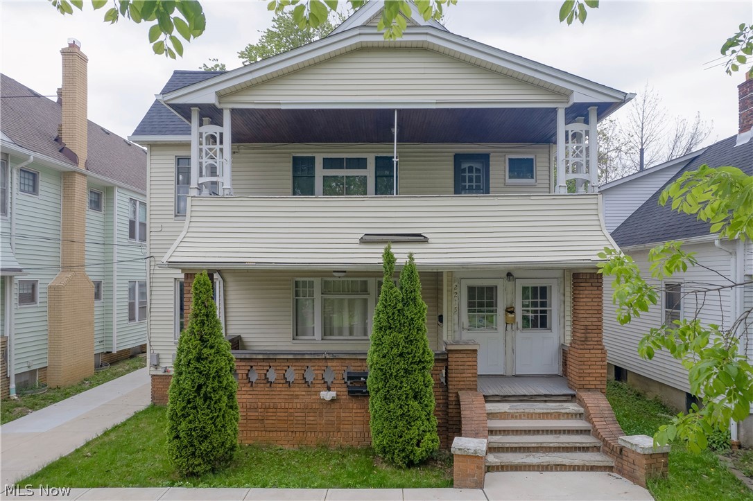 Calling all house hackers and savvy real estate investors — slam the brakes and check this one out! This spacious owner-occupied Lakewood duplex is packed with opportunity and curb appeal. The exterior shines with a 2024 driveway featuring an extended parking pad, detached garage, and a brand-new roof complete with architectural shingles and a vented ridge. Both units offer timeless character throughout, including beautiful original millwork, oak hardwood floors, leaded glass china cabinets, two spacious bedrooms, and a bonus study tucked behind the family room. The lower unit is completely turnkey, featuring a remodeled kitchen with granite countertops, breakfast bar, subway tile backsplash, wine rack, and a full appliance package including a dishwasher. The upper unit is ready for your vision and value-add potential. Situated on a quiet Lakewood street, this property is within walking distance to Hayes and Harding Schools and just minutes from local restaurants, shopping, parks, and quick access to I-90. Whether you're looking to owner-occupy, expand your portfolio, or create additional value, this duplex checks the boxes