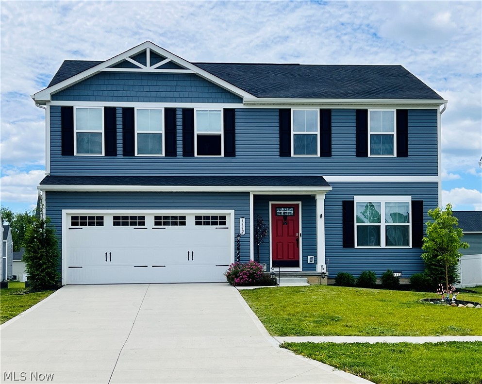 Welcome to this nearly new four bedroom home in the welcoming Hidden Lakes community. Designed for comfort and everyday living, the first floor offers bright, open spaces along with a dedicated home office perfect for work or study. All bedrooms, including the generous master suite, are located on the second floor, providing a peaceful separation between living and resting spaces. Master features double vanity and walk in shower.  Up to date systems include cable ready, with 6 in wall internet connections with room for more. 3 Keyless entry points, and home protection installed. ( Fire,entry)

Step outside to enjoy the fully fenced backyard, ideal for gatherings, play, or simply relaxing in your own private outdoor space. The location adds even more convenience, with shopping, dining, and schools just minutes away. With its modern finishes, friendly neighborhood setting, and the advantage of moving in with plenty of time to settle in before summer ends, this home delivers the lifestyle you've been looking for.