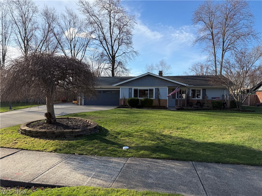 This spectacular “First Floor Ranch Home” has everything you’ve dreamed of. Enjoy an open Great Room / Kitchen design. The Large Kitchen boasts Granite Countertops and Bar, Stainless Steel Appliances and Solid Wood Cabinets. The “Maintenance Free” Luxury Vinyl Planking floors run through the spacious “Mud Room”, Kitchen and Great Room. There are 2 beautiful Full Bathrooms with Tile Floors. Enjoy a “Finished Basement” to play Games, Workout or Watch TV. The partial Brick Exterior wraps around the home. If you're looking for “Outdoor Privacy”, enjoy your own “Fenced-In Backyard” with a Pool and Jacuzzi. There are 2 eating areas with over 1,084 sq. ft. of Wood Decking, plus a Concrete Patio. If you need “Outside Storage”, there is an 8’ x 8’ Wood Structure. The Garage has a “Heater and Air Line” to work on your favorite projects all year long. All “Stainless Steel Appliances” are included in the home as well as a “Washer and Dryer”. If you need additional parking for a Recreational Vehicle, there is a “Large Parking Space” next to the garage. This home is in immaculate condition. Your few minutes from fantastic Shopping, Restaurants and Freeways. The Airport is only 15 minutes away and Downton Cleveland is less than 30 minutes away. If you are looking for a High-End Shopping and Eating Experience “Crocker Park” is 15 minutes away. THIS IS A MUST SEE HOME!!!