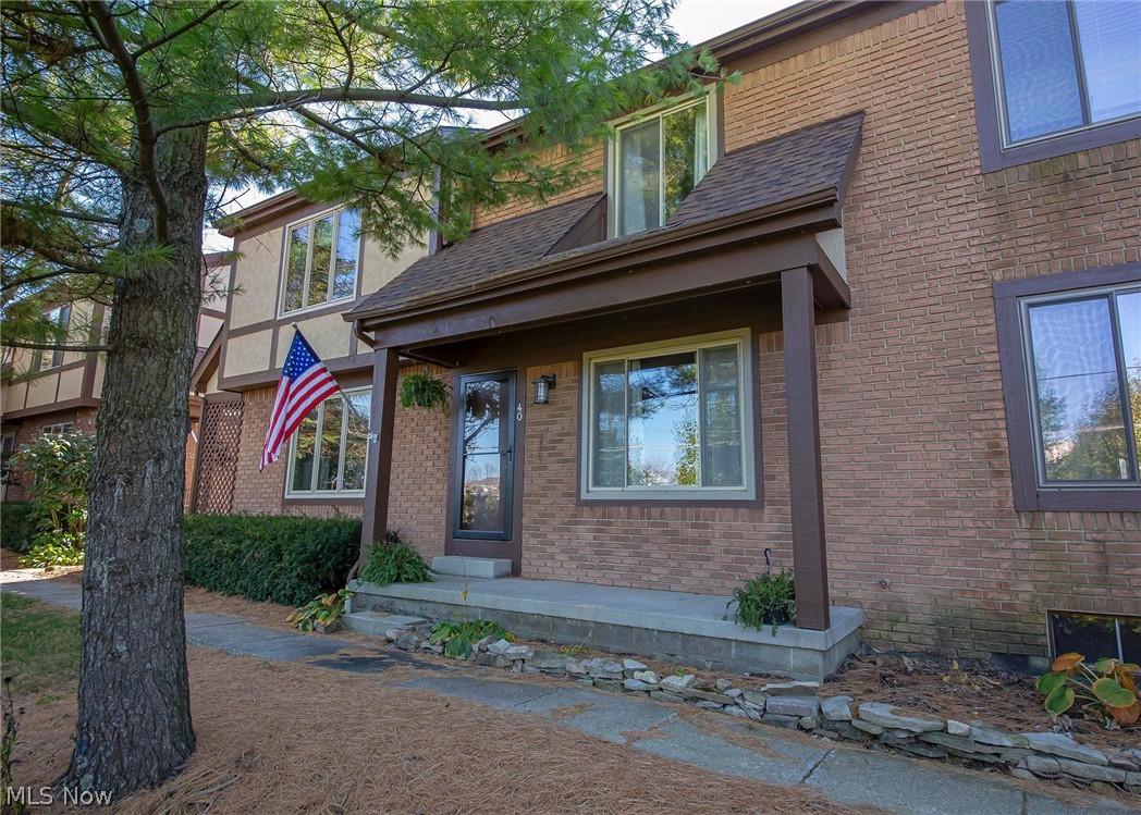 Beautifully updated 2 bedroom condo conveniently located only 1 mile from downtown Delaware! No stone left unturned in this move-in ready home! The main floor offers 2 separate living spaces featuring laminate wood floors, fresh paint, new baseboards & crown molding, as well as a spectacular stonewall fireplace in the family room. The kitchen features white cabinets, butcher block counters, stainless appliances, & an island. Just off the kitchen is a cozy eating area w/ updated light fixture & floor to ceiling storage cabinets. Completing the main floor tour is a 1/2 bath & laundry area. Upstairs you will find 2 generously sized bedrooms w/ ample closet space & an updated full bath. HUGE basement w/ finished bonus room & large storage area! Private rear patio and storage rm. A perfect 10!