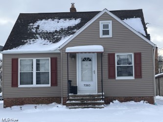 You will find that 7203 Hampstead Avenue is a well-maintained 3-bedroom Cape Cod with nothing to do but Move Right In. The Big Ticket items been taken care of: (2019) Full Roof tear off and replaced, (2020) Furnace and A/C, Whole Home Blown In Insullation and New Front Porch.  There have also been many recent improvements:  (2022) New Vinyl Siding, Awning, Shutters, Gutters and Lighting, New Carpeting in Living Room and Main Bedroom (dn), Newly Painted Kitchen, Living Room, Bath, and Main Bedroom (dn), New Bathroom Window, New Refrigerator and Microwave.  This house has stunning curb appeal and when you enter from the front door you walk into a spaciou living room connected to an updated Eat-In Kitchen. Two bedrooms and a Full Bath complete the main floor. Upstairs you'll find the huge Cape Cod bedroom with much attic storage area. Head to the basement with a separate Utility Room and a Rec Room awaiting the new buyer to creat an additional living space. Come see for yourself -- This is truly a HOME with Great Value at a Fair Market Price.