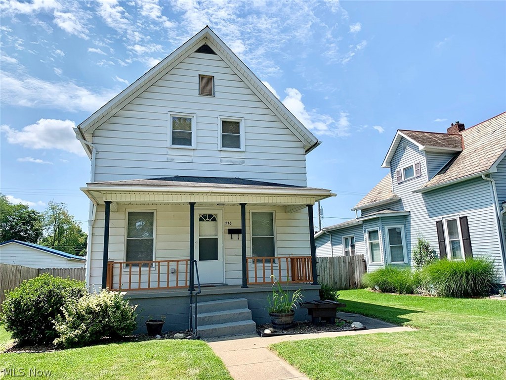 Welcome Home to 246 North Ave. This well-maintained three-bedroom home with a one-car garage is looking for a new owner. It has a private fenced-in yard and large rear deck perfect for entertaining, children, or your furry companions. This home is move-in ready with newer carpet, vinyl flooring, exterior doors, Lennox furnace, and AC, windows, vented glass block windows, and HWT. Call today to set up a showing!