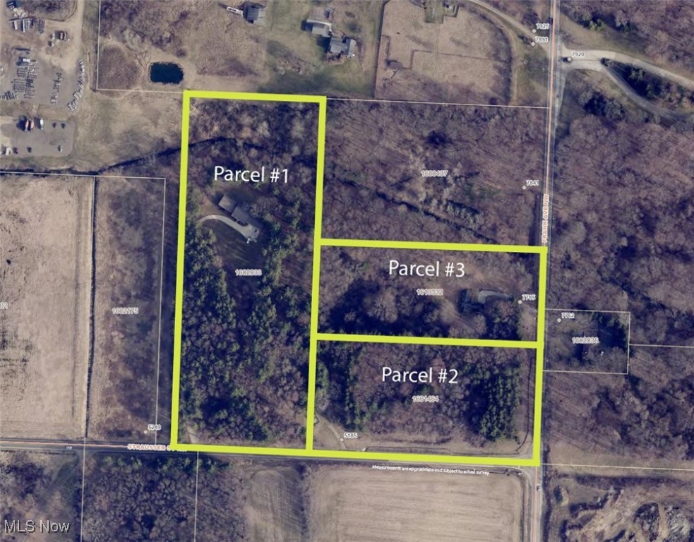 Live and Online Bidding Available. ABSOLUTE AUCTION, all sells to the highest bidders on location. ONLINE BIDDING BEGINS MONDAY, MAY 19, 2025, at 12:30 PM, and AUCTION LIVE ON-SITE BIDDING WILL BEGIN THURSDAY, MAY 22, 2025, at 12:30 PM.  Parcel #2. 5-acre wooded lot in prime location. At the corner of Strausser and Frank, having a newly signalized intersection. Approx. 1/3 mile to new Costco development and less than 1 mile from I-77 access. Commercial development potential. Zoned RT. Stark County parcel number 1601464. Auctioneer’s Note: Attention developers, investors, and home buyers. Don’t miss out on this exciting real estate opportunity. Multi-par auction process. Property to be offered as individual parcels and as an entirety, to be sold whichever way brings the most money. Call the auctioneer with any questions or to schedule a private showing. The homes will be open for inspection on the morning of the auction, beginning at 10:30 AM. For the individual parcels, see MLS #5119317(Entirety), 5119392(1), 5119396 & 5119399(2), 5119397(3).