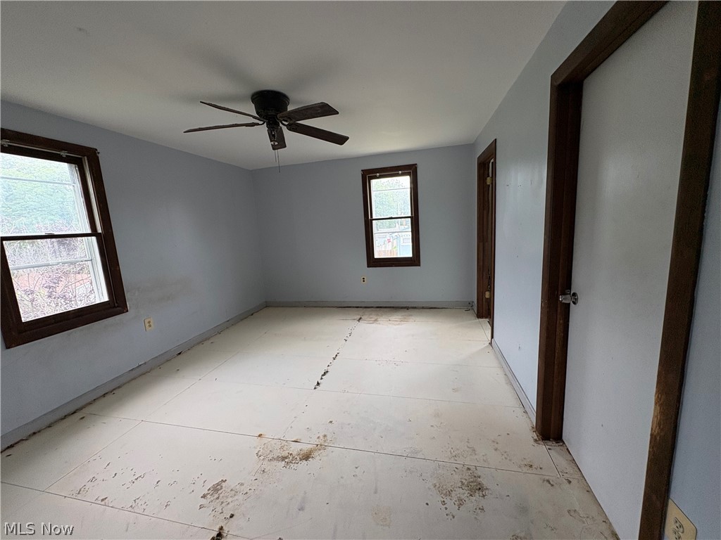 Fabulous Minerva location on a dead end street for this three bedroom Two Story on just under an acre. Home offers a bath on each level along with a private back yard. Lots of updates within the past 7 years have been completed. With a few cosmetic updates, this home will be ready in no time. Sold as-is.