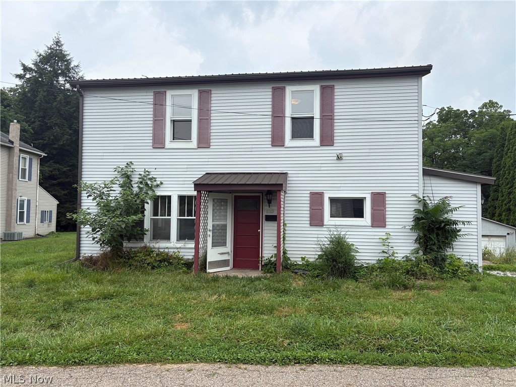 Fabulous Minerva location on a dead end street for this three bedroom Two Story on just under an acre. Home offers a bath on each level along with a private back yard. Lots of updates within the past 7 years have been completed. With a few cosmetic updates, this home will be ready in no time. Sold as-is.