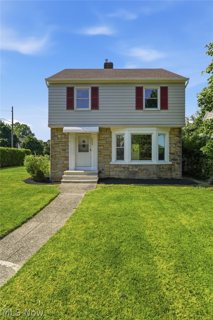 Welcome to this amazing 4-bedroom, 1.5-bath colonial perfectly situated in a highly desirable Cleveland Heights neighborhood. Nestled on an expansive, private corner oversized lot, this property offers the ultimate setting for outdoor family fun and vibrant entertaining. Step inside to find an updated kitchen featuring granite countertops, a classic double sink, and an adorable, sunlit eat-in area perfect for kitchen meals. The formal dining room flows effortlessly into a lovely finished three-season room, expanding your first-floor living space and bringing in the outdoor sunshine.
The second level boasts three roomy bedrooms and a well-appointed full bathroom. Ascend to the third floor to discover a finished attic that hosts the fourth bedroom alongside a versatile bonus area, making it an ideal setup for a quiet workstation or dedicated home office. For even more room to spread out, the finished basement provides an excellent recreation space or bonus area tailored to your lifestyle needs.