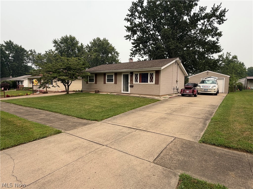 Welcome home to this charming, move-in ready 3-bedroom ranch nestled in a quiet, established neighborhood! From the moment you arrive, you'll appreciate the brand-new driveway and the pride of ownership throughout this well-maintained home.
Inside, you'll find a comfortable layout with three bedrooms, one full bath, and inviting living spaces ready for you to make your own. Whether you're a first-time buyer, looking to downsize, or searching for a turnkey investment, this home checks all the boxes.
Step outside and discover the true showstopper... an amazing backyard that's perfect for entertaining, gardening, relaxing, or simply enjoying your own private outdoor retreat.
With its move-in ready condition, thoughtful updates, and convenient location, this adorable ranch is one you won't want to miss. Schedule your private showing today!