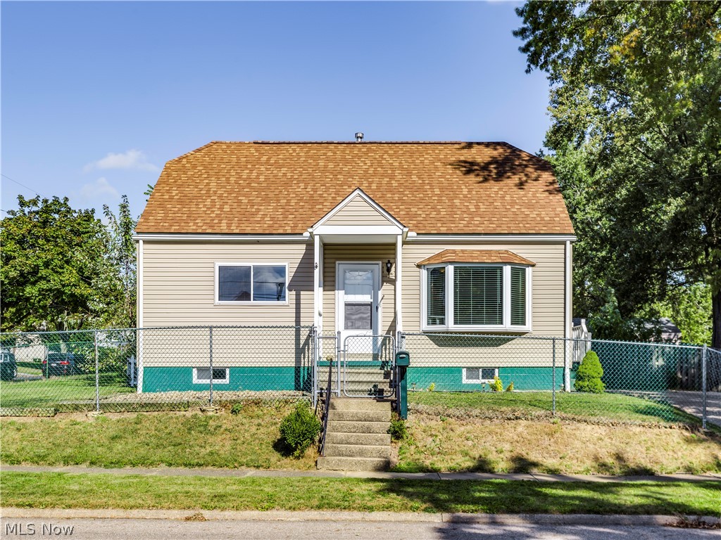 Beautiful Bungalow in Ellet. This 3 bedroom, 2 full bath, 1455 SF home is in a quiet, well established neighborhood conveniently located close to shopping and schools. 2 bedrooms and 1 full bath are located on the first floor.  The third bedroom and bonus room are the entire the second floor.  The kitchen leads out to the 12x32 ft covered deck and patio. Enjoy the fully fenced in yard with plenty of space to spread out. The basement is partially finished with a rec room, an office or workout room and a full bath. A Home Warranty is provided with home. This house is the one you've been waiting for.