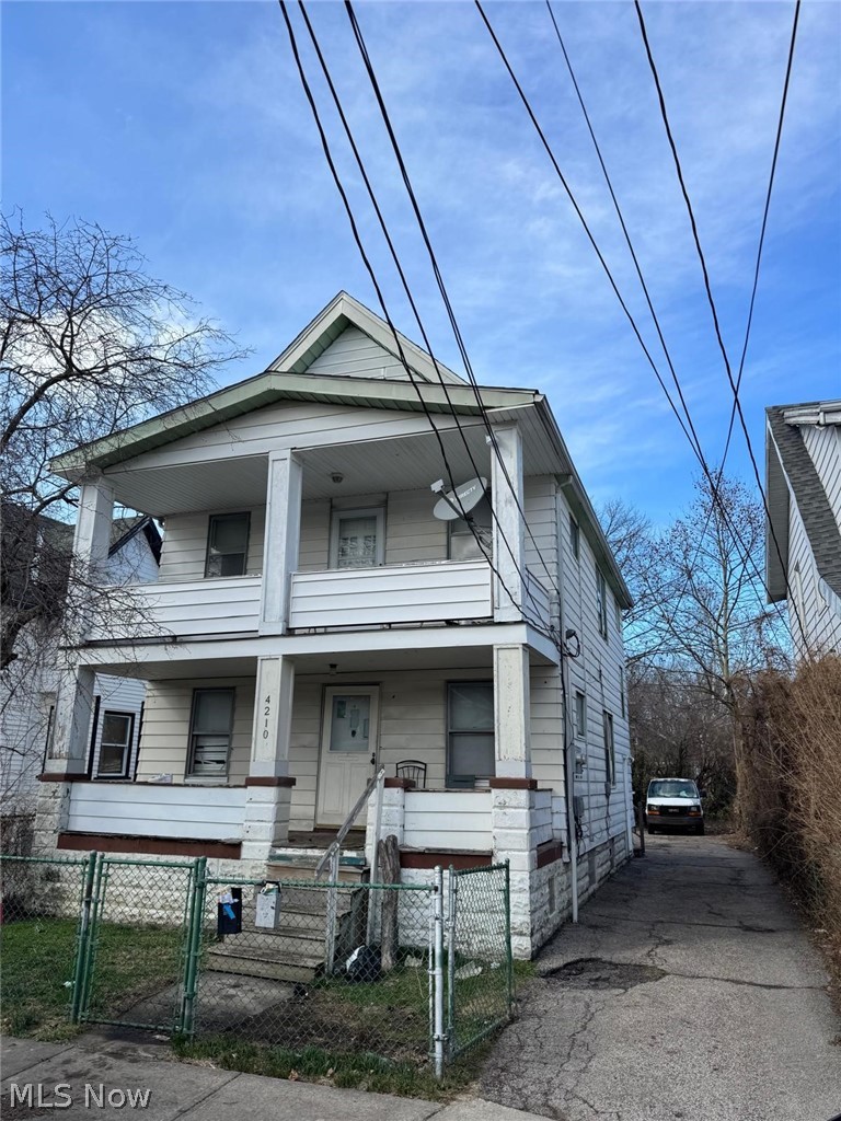 Welcome to 4210 Clybourne Avenue, a fantastic income-producing duplex opportunity in Cleveland—perfect for investors or buyers looking to live in one unit while the other helps pay the mortgage. This well-maintained property offers a blend of recent upgrades, reliable income, and long-term potential. The upper unit is currently rented for $897 per month through Section 8, providing stable, government-backed rental income from day one. The lower unit will be vacant starting April 3rd, creating the perfect opportunity for an owner-occupant to move in while collecting rent upstairs, or for an investor to place a new tenant and maximize cash flow. The property has benefited from thoughtful maintenance and recent improvements, including a brand-new hot water tank (2025) and a repaired bathroom ceiling leak (2025), ensuring a refreshed and functional living space. An electrical outlet in the front bedroom was also repaired in 2024, reflecting proactive upkeep throughout the home. Conveniently located with quick access to I-90 and I-71, commuting to Downtown Cleveland is fast and convenient. The home is also just minutes from Edgewater Park and Lake Erie, offering beautiful lakefront views and outdoor recreation. Nearby Gordon Square Arts District and the Detroit-Shoreway neighborhood provide popular restaurants, coffee shops, entertainment, and nightlife. Whether you are an investor seeking stable rental income or a buyer looking to offset your living expenses by renting out the second unit, 4210 Clybourne Avenue presents a smart opportunity with built-in income, recent updates, and a convenient Cleveland location near some of the city’s best amenities.