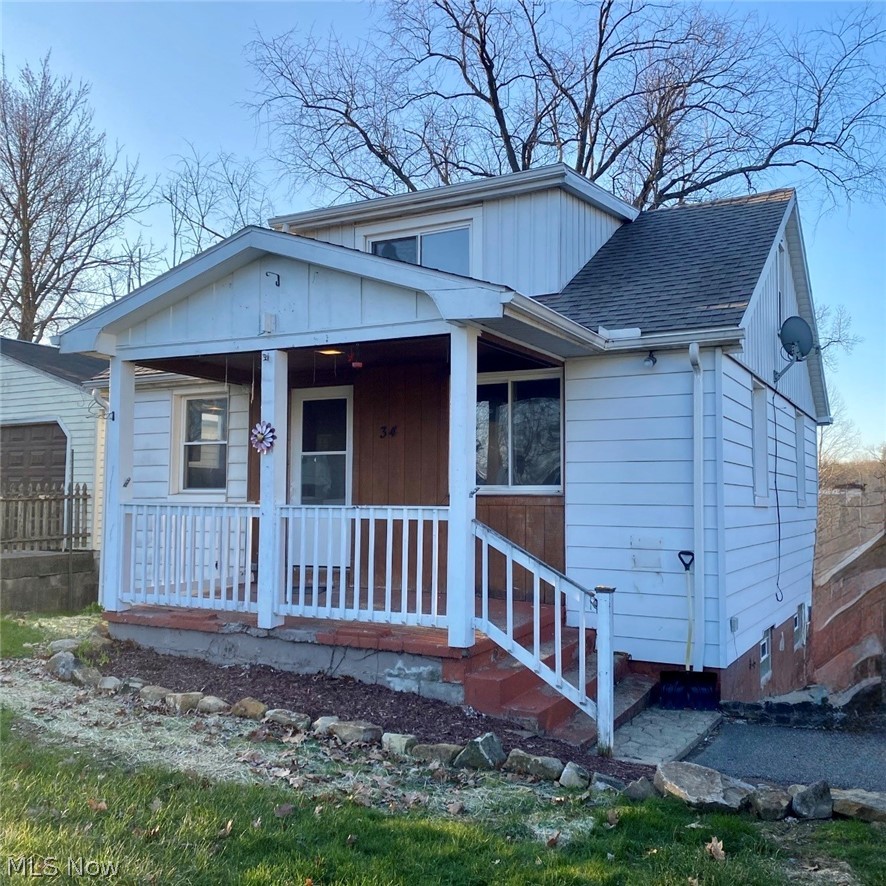 This charming and move-in ready home is packed with potential and opportunity! Offering 2 bedrooms, 1 full bath, and approximately 1,230 square feet of comfortable living space, this property is perfect for an owner-occupant or savvy investor. The main level features a bright living room, spacious dining area, welcoming kitchen, updated full bathroom, and a convenient first-floor bedroom for easy one-floor living. Upstairs, you’ll find a private second bedroom ideal for guests, family, or tenants.
The walk-out basement adds even more versatility with excellent storage space and the potential for a possible third bedroom, home office, or additional living area. Recent updates include fresh paint, furnace, central A/C, hot water tank, roof, and gutters—providing peace of mind for years to come. Well-maintained and full of possibilities, this affordable property is one you won’t want to miss. Call today to schedule your private showing!