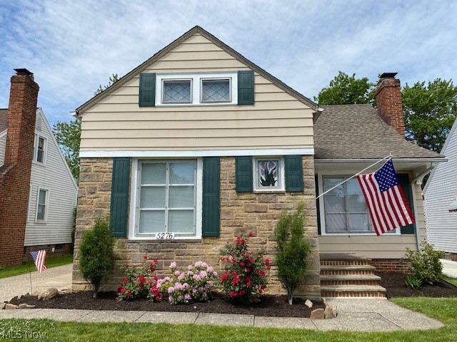 A cozy cope cod with 3 bedrooms and 2 full baths, and a partially finished basement.  With approximately 1500 square feet of total living space, this lovely home is ready for a new owner.  There are 2 bedrooms on the main floor, with a large bedroom on the second floor.  The large living room has a fireplace.  There is a garage, nice yard, ample storage, and much more.