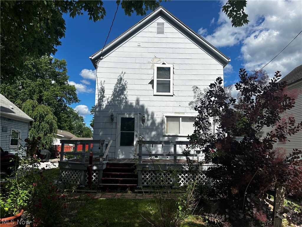 Investor Special! Opportunity awaits with this 3-bedroom, 1-bath home offering approximately 1,100 square feet of living space. Some major updates have already been completed, including a newer furnace, hot water tank, front doors, and some replacement windows. With solid potential and key mechanical improvements in place, this property is ready for your vision and renovation expertise. This home needs significant repairs and updates, making it an ideal project for investors, flippers, or buyers looking to build equity through renovation. Convenient layout, good-sized living spaces, and plenty of potential to restore and customize. Bring your tools and imagination—this is a chance to transform a diamond in the rough into something special. Property is being sold as-is.