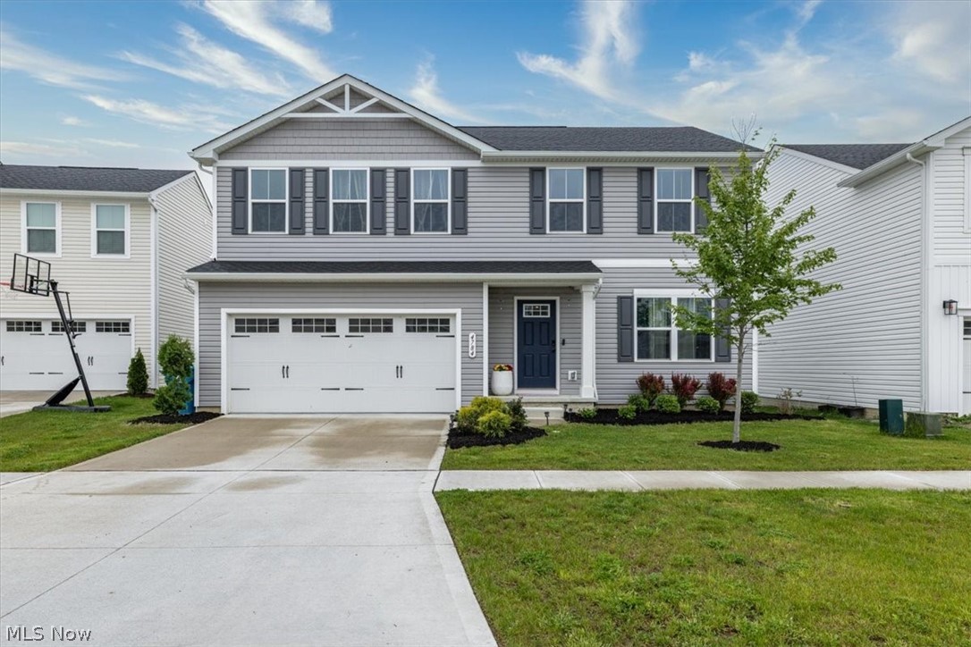 Welcome home to this beautifully maintained 4-bedroom, 2.5-bath residence built in 2023, offering 1,880 square feet of modern living space in the desirable Martins Run community. Designed with today's families in mind, the open-concept floor plan creates a seamless flow between the spacious living area, dining space, and kitchen perfect for everyday living and entertaining. Step outside to a large deck overlooking the backyard, providing an ideal setting for summer barbecues, family gatherings, or simply relaxing at the end of the day. The thoughtfully designed layout offers comfortable bedrooms, ample storage, and the peace of
mind that comes with newer construction. Residents of Martins Run enjoy a variety of community amenities, including walking trails, a park and playground, pavilion, and security lighting throughout the neighborhood. Located within the highly rated Amherst Exempted Village School District, this home combines modern comfort, community amenities, and a family-friendly atmosphere in a convenient Lorain location. Don't miss the opportunity to make this move-in-ready home your own!