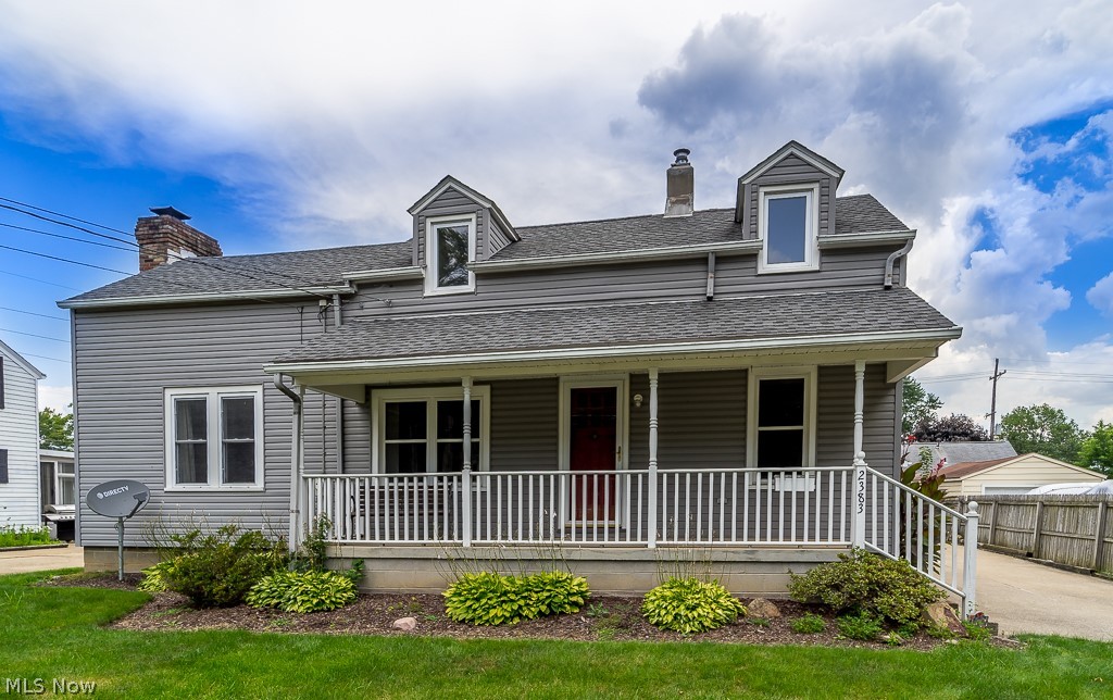 Welcome to 2383 13th Street in Cuyahoga Falls.  This oversized nearly 2,000 sq. ft. 3-4 bedroom Cape includes first floor master with en suite full bath and large closets.  Second floor 2-3 bedroom.  One bedroom could be walk-in closet.  Office, play room and more.  Beautiful fireplace living room, roomy enough for oversized furniture!  The kitchen is recently updated, plenty of cabinets with eating area near by and covered deck for outdoor eating and entertainment!  And speaking of entertainment - don't miss the media room on the lower level!  Plus oversized 2 car garage. 

All in the heart of Cuyahoga Falls near Portage Crossing shopping and all conveniences!   Call TODAY!
