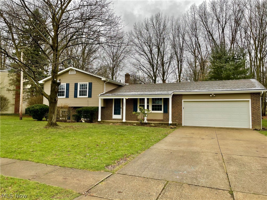 This updated Split Level home offers a 4th Bedroom on Lower level and features a huge back yard with Storage Shed. Almost every . room has been recently repainted in fashion neutral colors. There are beautiful hardwood floors in living room and dining room & there are hardwood floors under brand new carpeting in the 3 bedrooms upstairs. There are 2 full baths, including in the Master Bedroom. Most windows have been replaced recently. The spacious updated kitchen is fully appliance and and brings in a lot of natural light. There is a huge family room with fireplace on lower level. There is a nice deck off Kitchen and Sun room, overlooking back yard. This is a great location with quick access to schools, parks shopping and more. This Seller is offering a 1 year Home warranty with Americas Preferred Home Warranties. Seller has replaced furnace 1/2021. Electrical has been updated and includes replacement of baseboard heat thermostats in back addition of house 1/2021, Attic of property  has