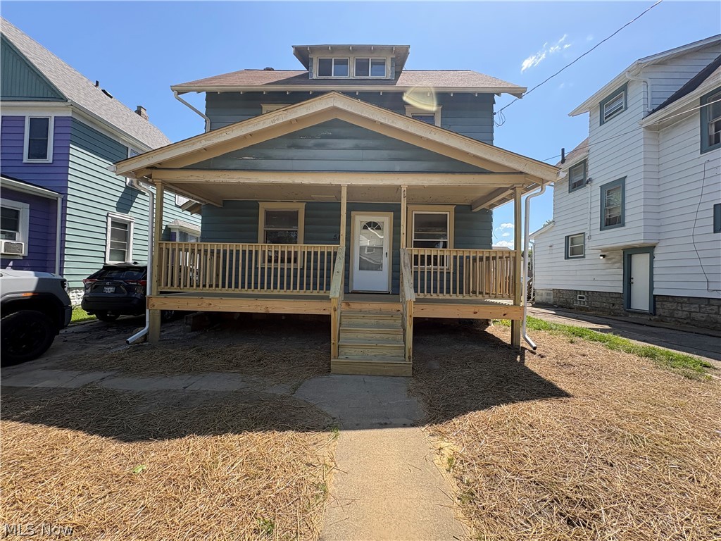 Don't miss out on the opportunity to own this fantastic home. Recently updated kitchen with new cabinets and flooring. New carpet on first floor and a beautiful covered front porch that was recently redone. This is a large four bedroom home with two full bathrooms. Behind the home you will find ample parking which is rare for the area. Great opportunity for an owner occupant and could also be a great investment with close proximity to Akron U.