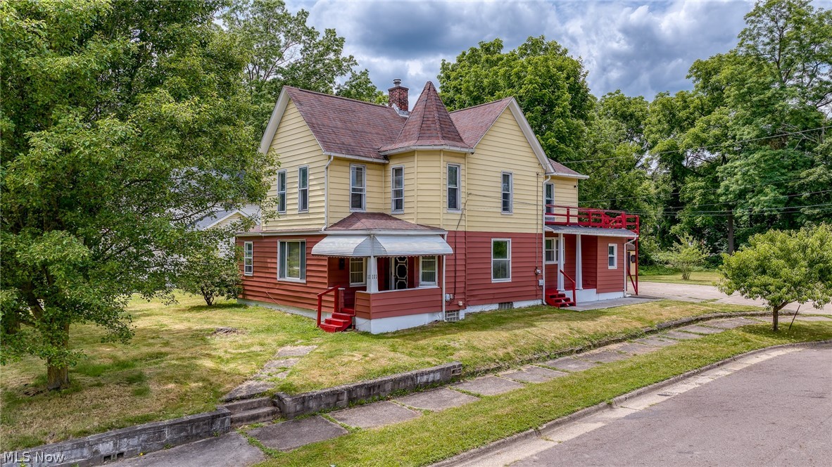 Whether you're looking to expand your investment portfolio or owner-occupy while generating rental income, this fully updated duplex is an opportunity you won't want to miss! Conveniently located just minutes from Route 8, shopping, restaurants, parks, and schools, this property offers two separate units with private entrances, a large parking lot, and a spacious yard.  The first-floor unit features three generously sized bedrooms, a bright and spacious living area, a beautifully updated kitchen with crisp white cabinetry, newer vinyl flooring, and newer appliances, including a dishwasher. The oversized remodeled bathroom boasts a new walk-in shower, vanity, toilet, and flooring.  The upper unit offers its own private entrance and has also been tastefully updated with newer flooring and fresh paint throughout. It includes two bedrooms, a remodeled full bathroom, a nice-sized kitchen, and a flexible bonus room that can serve as a living room, family room, or additional bedroom.  The exterior has been freshly painted, adding to the property's curb appeal. Both units are currently occupied, providing immediate rental income. The landlord currently pays all utilities except cable and Wi-Fi. With extensive updates, excellent location, and strong income potential, this duplex is a fantastic addition to any investment portfolio.