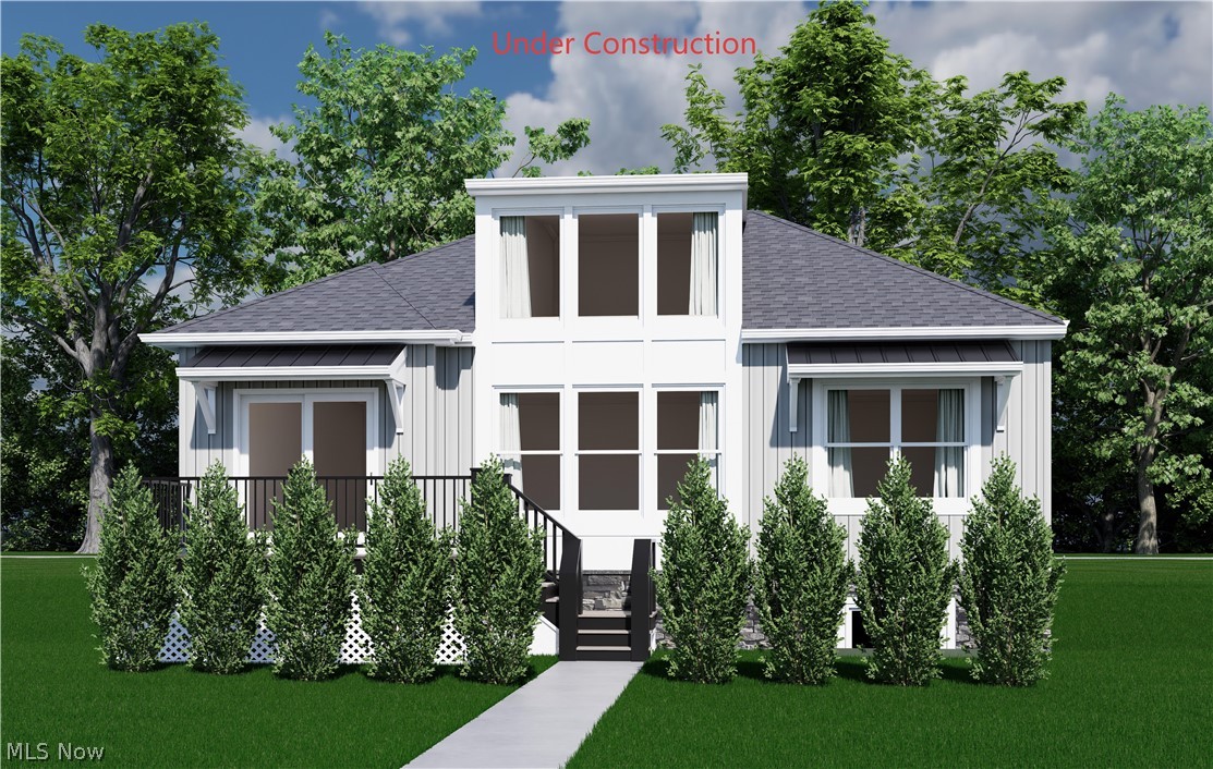 **MODEL HOME UNDER CONSTRUCTION *** This property qualifies for a 5-Year 100% property tax abatement. Step into the light-filled open-concept living area featuring soaring vaulted ceilings and a seamless flow from the great room to the kitchen and dining area. The modern kitchen boasts ample cabinetry and stainless-steel appliances. The spacious primary suite includes a walk-in closet and private en-suite bath and a walk-in shower. A second generously sized bedroom and full guest bathroom offer flexibility for guests, a home office, or hobbies. Enjoy the outdoors on your private back deck. The attached 2-car garage adds convenience and extra storage. All within walking distance of historic Downtown Willoughby's Shops, Festivals, Markets, Restaurants, and Concerts. This Home is a Must See.