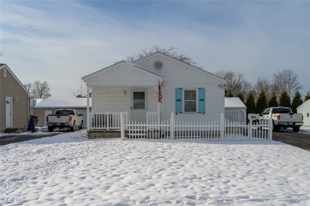 Welcome home to this move-in ready 3-bedroom ranch in Hubbard. It features a brand-new roof on the home and garage, updated electrical panel, a spacious finished basement that includes an office or 4th bedroom and a 432 sf rec room. Outside there is a large 3-car garage for the car enthusiast or someone who needs extra space for work or a hobby.  All appliances stay with the home. This is a great opportunity for the first-time buyer or someone looking to downsize to a ranch style home.