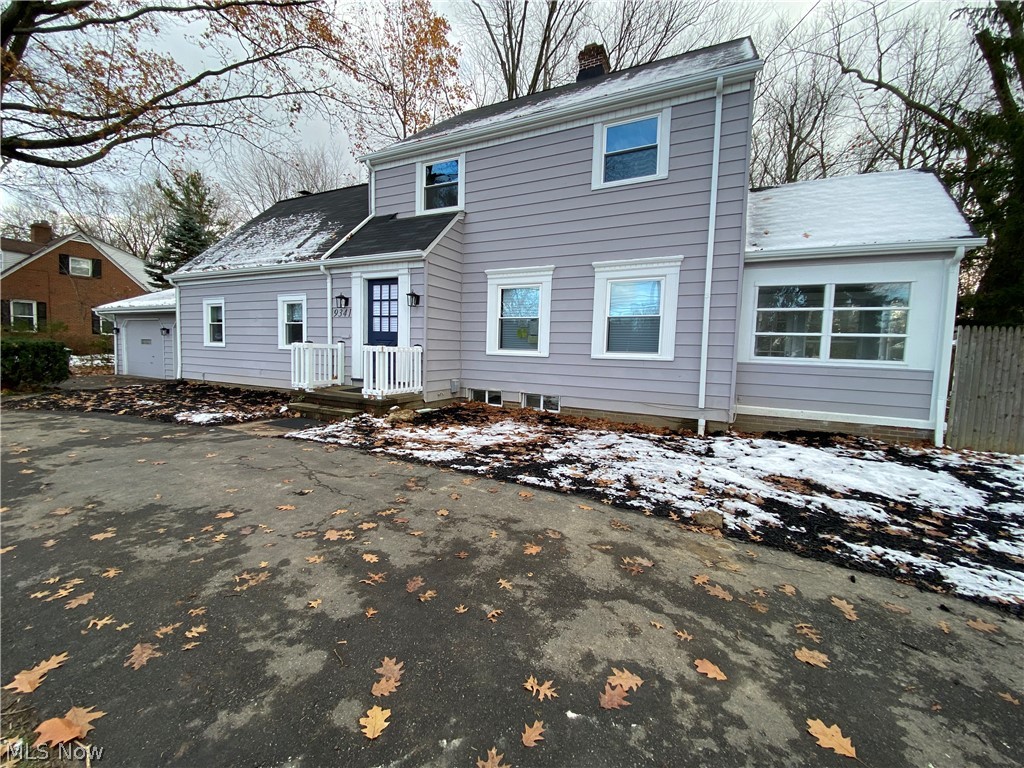 Updates and location!! this home has been updated in 2021 and sits on 1.3 acres, with a circular drive and a fenced, park-like yard. Features include over 2200 sq feet, 3 BD, 1-1/2 bath, large beautiful family room w/gas FP, spacious living room w/an electric FP & access to side sunroom plus formal dining room. The amazing kitchen w/ nook area has plenty of counter space, cabinets and so much natural light, Updates include appliances, quartz counters, newer cabinets, all flooring, fresh paint thru-out, newer windows (most), exterior painted, roof/gutters, furnace, HWT, and AC. All this plus finished basement w/wood FP and plenty of space for all your storage needs. The large garage has more storage and a second garage door to the backyard. Left front entrance, allows you to enter into a mudroom type area, which is also accessed from garage. Home is within minutes of shopping, medical, highway, everything you need.