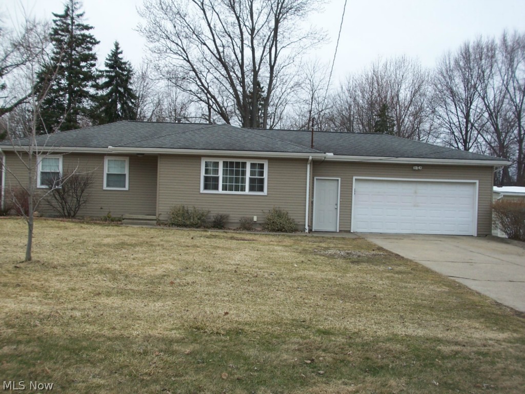 A spectacular Stow ranch with an additional 935 square feet in the finished basement!  This 3 bedroom, 2 full bath home has many updates, including: siding (2012), furnace (2012), a/c (2012), hot water tank, and more.  The main bathroom is new as of 3/2015.  The finished basement has a family room, rec area, and full bathroom.  The 18x16 living room is spacious for the whole family.  The eat in kitchen overlooks the scenic back yard.  There is an attached 2 car garage, sump pump, and ample storage.