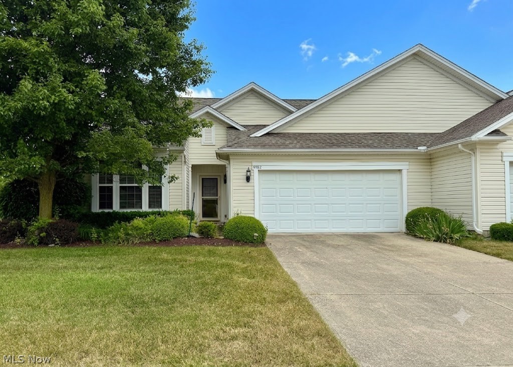 Welcome to effortless, low-maintenance living in the highly desirable Pioneer Ridge by Del Webb 55+ active adult community. This beautifully maintained ranch-style cluster home offers true one-floor living on a quiet, established street surrounded by resort-style amenities and a vibrant neighborhood lifestyle.
Step inside to an open and functional floor plan designed for comfort and easy everyday living. The spacious kitchen features abundant cabinetry, a pantry closet, and included appliances, making it both practical and move-in ready. The bright morning room flows seamlessly to a private patio—perfect for relaxing, entertaining, or enjoying your morning coffee.
Convenience is built into every detail, including first-floor laundry with washer and dryer included. This home truly delivers the ease and comfort that today’s active adults are looking for in a low-maintenance ranch home.
Living in Pioneer Ridge means more than just a home—it’s a lifestyle. Residents enjoy access to a beautifully appointed community lodge, indoor and outdoor swimming pools, hot tub, fitness center, tennis and pickleball courts, walking areas, and inviting outdoor gathering spaces. Every day feels like a vacation in this thoughtfully designed 55+ community.
If you’re searching for a Del Webb ranch home in Northeast Ohio, low-maintenance 55+ living, or an active adult community with resort-style amenities, this home is a must-see.