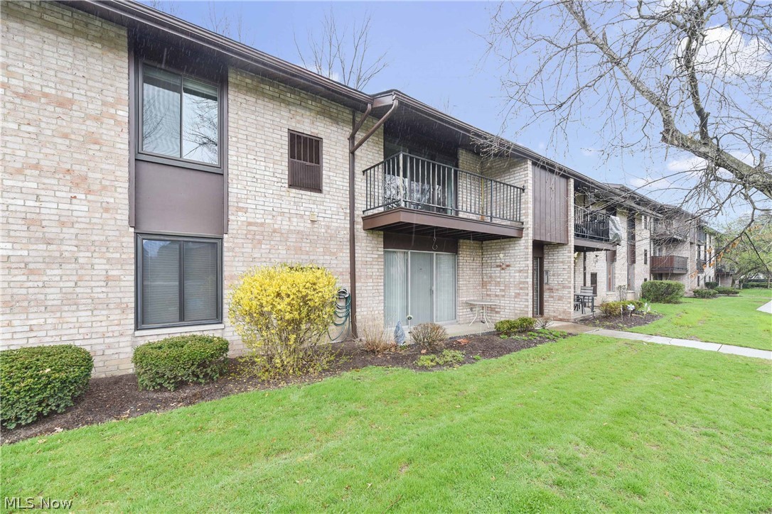 Perfect opportunity for low maintenance living in a wonderful location. Top floor, 2 bed, 1 bath ranch style condo is small enough to accommodate the minimalist and big enough to meet desires for comfortable living and storage needs. Just off the main living area, through a newer patio slider, enjoy the changing seasons on your large and private balcony. Open concept dining and adequate kitchen has ample counter and cabinet space. A large master bedroom with walk-in and linen closet. Second bedroom has double door closet and both bedrooms have large newer windows and blinds. Bathroom remodeled with newer ceramic flooring, good size vanity, toilet and light fixture. In-suite stackable washer/dryer. Large storage closet and single carport come with the unit. Development features park and playground area as well as a pond within the Community. Middleburg Hts Rec Center minutes away as well as shopping, restaurants and highway access. Isn't it time to stop renting and start investing in yo