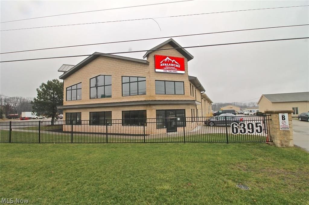 Unit A1 is a second floor office. Six offices in this unit, there is a front office with frontal views of Route 8, two large office
areas and the other four are very spacious. One large conference room and one smaller conference room, the central
bullpen area is very spacious 88x18, nice size kitchen granite counters, two bathrooms, newer carpet, paint, some desks
and cubicles available, and front signage is allowed. Possible basement storage. There is also a separate entrance. This is an upstairs unit which includes the front with garage access. Fantastic opportunity for anyone looking to lease really good office space.