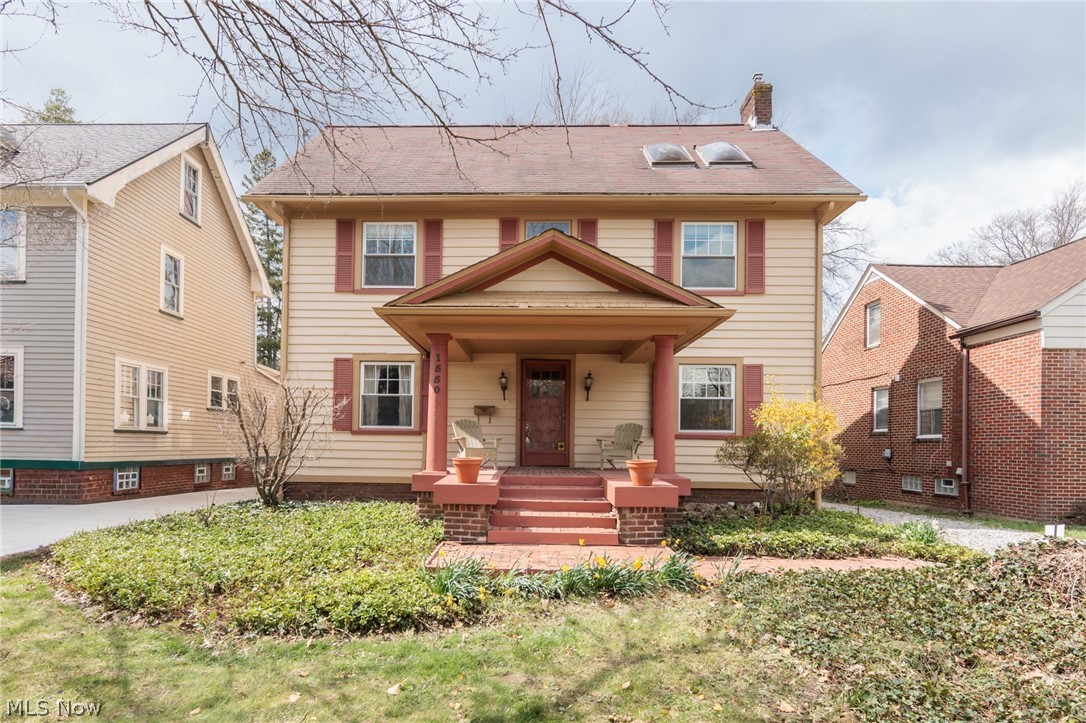 Welcome to 1550 Rydalmount! This spacious and character-filled colonial offers 4 bedrooms, 2 full baths, and a lower-level half bath, showcasing truly unique architecture throughout. As you enter the first floor it features a large living and dining area with beautiful hardwood floors that flow seamlessly into the kitchen. Enjoy cooking and entertaining with ease in the eat-in kitchen, complete with skylights and sliding door access to a private back deck. A versatile bonus room on the main level provides the perfect space for a home office, playroom, or library. Upstairs, you’ll find three spacious bedrooms, all featuring convenient California Closets. The primary suite is truly one of a kind, offering generous space, skylights, an en-suite bath with a soaking tub and stand-up shower, and a unique reading loft—a perfect private retreat. The third floor provides access to the loft area along with a fourth bedroom and a large walk in California closet offering even more flexibility for living or guest space. Ideally located near shopping, dining, and recreation, with a short drive to University Hospitals, Cleveland Clinic, Case university, Little Italy, and downtown Cleveland, this home offers both charm and convenience. Don’t miss your chance to own this truly lovely and unique property with wonderful space. Schedule your showing today! Updates include newer furnace, HW tank, interior paint and full house exterior paint.