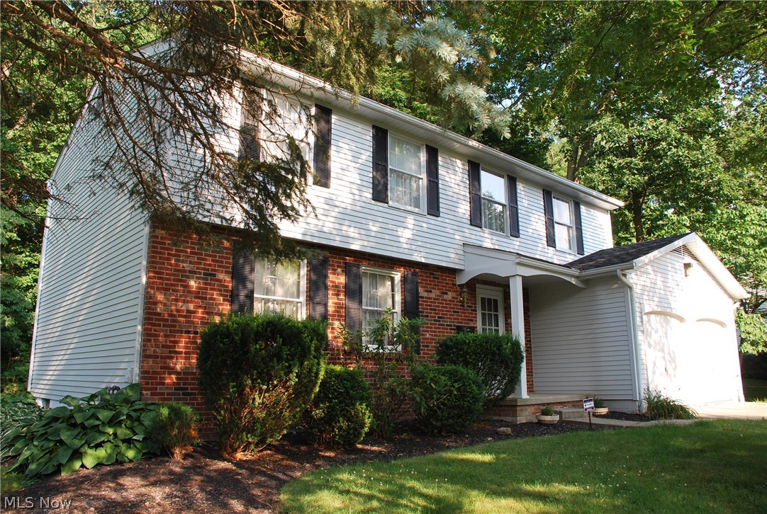 RARE find....5 Bedroom (Yes , I said FIVE bedrooms) and 2.5 bath colonial in the heart of Stow in highly sought after area! Oversized 2 car garage with double doors! Great yard with many mature trees! This is a ONE Owner home, built for their family and now they are ready to have the new family purchase this well built home! Large lush yard with many plants, trees, fish pond and outdoor yard shed. Home has been freshly painted throughout and all carpeting professionally cleaned as well as full roof new in 2015!  Enter into foyer that opens to a huge Living Room that then leads to formal dining room and then to kitchen that has newer electric stove & cooktop with French Door refrigerator and center moveable Island. Cabinetry was updated to oak cabinetry and has an eat-in area. Rear Family Room is also large with a Fireplace and brick hearth, sliding glass doors lead to rear yard. 1st floor is rounded out by a half bath and attached access to oversized garage with 2 doors. 2nd floor has