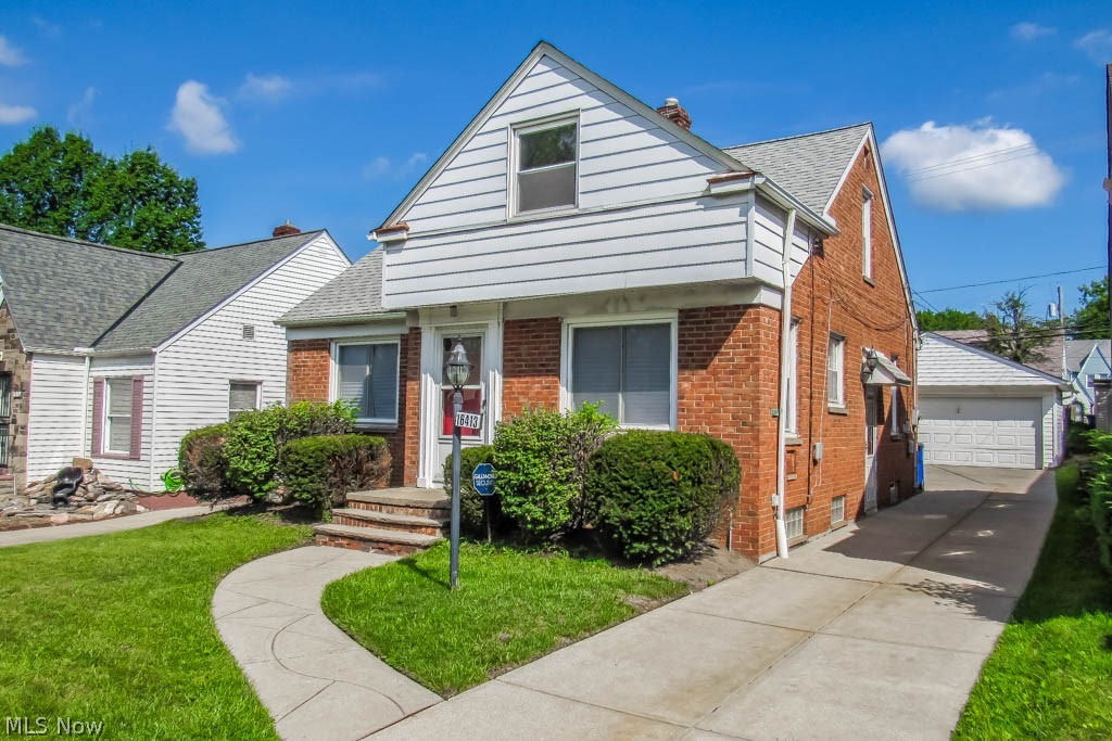 This is a must see! Welcome home to your well maintained, move-in ready solid brick home! This turnkey home offers 4 bedrooms and 2 full bathrooms! Walk into your front door and appreciate all the natural light shining on your brand new laminate flooring. The nicely sized eat-in kitchen also has all new flooring, lots of windows and convenient built-ins. The main level has two freshly painted bedrooms, new carpeting and a full bathroom with a refinished bathtub and new shower walls. Upstairs, you'll find two more bedrooms with extra closet and attic space for storage. The finished basement has a cozy gas fireplace, new glass block windows and a full bathroom with a relaxing whirlpool tub! Outside your new home, you'll have an oversized deck for entertaining friends and family! No scraping the snow off your car this winter, the new buyer will have a 2.5 car garage with a man door. Another bonus, the roof is only 7 years old! Conveniently located close to shopping, restaurants, freeway a