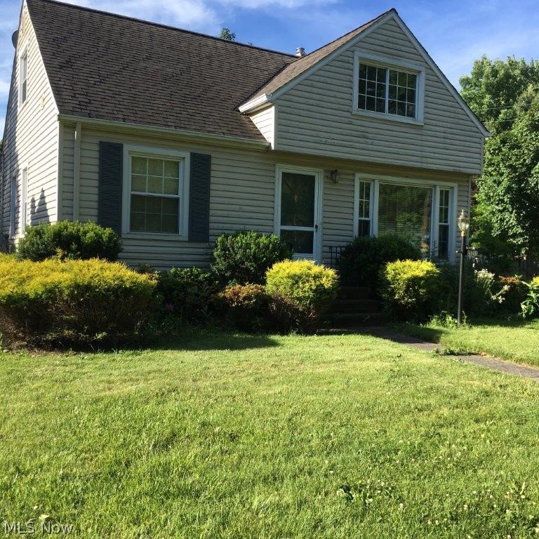 Freshly painted inside charming cape cod with detached garage with opener. Located across from city park in Kamms Corners Area * Hardwood and ceramic floors * Home warranty * Kitchen table & corner cabinet stay * Minutes from I 71 *