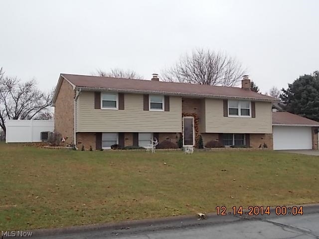 3 BEDROOM SPLIT ENTRY HOME WITH 2-1/2 BATH.BASEMENT HAS LARGE REC ROOM WITH WOOD BURNING FIREPLACE,1/2 BATH AND LAUNDRY ROOM.ALSO A 4TH BEDROOM OR OFFICE 10 X 18 WITH LARGE CLOSET.24 ROUND ABOVE GROUND POOL-JUNE 2011( 54 INCHES DEEP WITH 11 X 10 DECK) + 16 X 23 DECK OFF OF KITCHEN.HOME HAS NEWER KITCHEN IN 2008  AND HEAT PUMP-2010.CARPET IN REC ROOM 2012.KIDS PLAY SET STAYS.MUST SEE INSIDE.HOME IS IN MOVE IN CONDITION.NOT A DRIVE BY.CALL OFFICE OR JOHN FOR SHOWING.